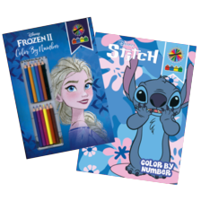 Walt Disney kleuren op nummer